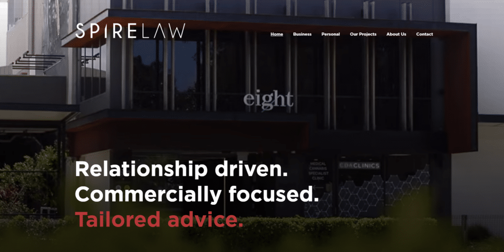 spire law homepage
