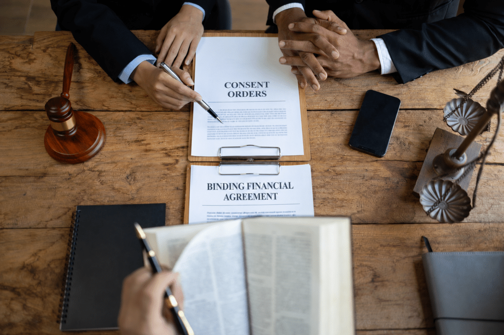 Contract Negotiations in Professional Legal Workplace Setting