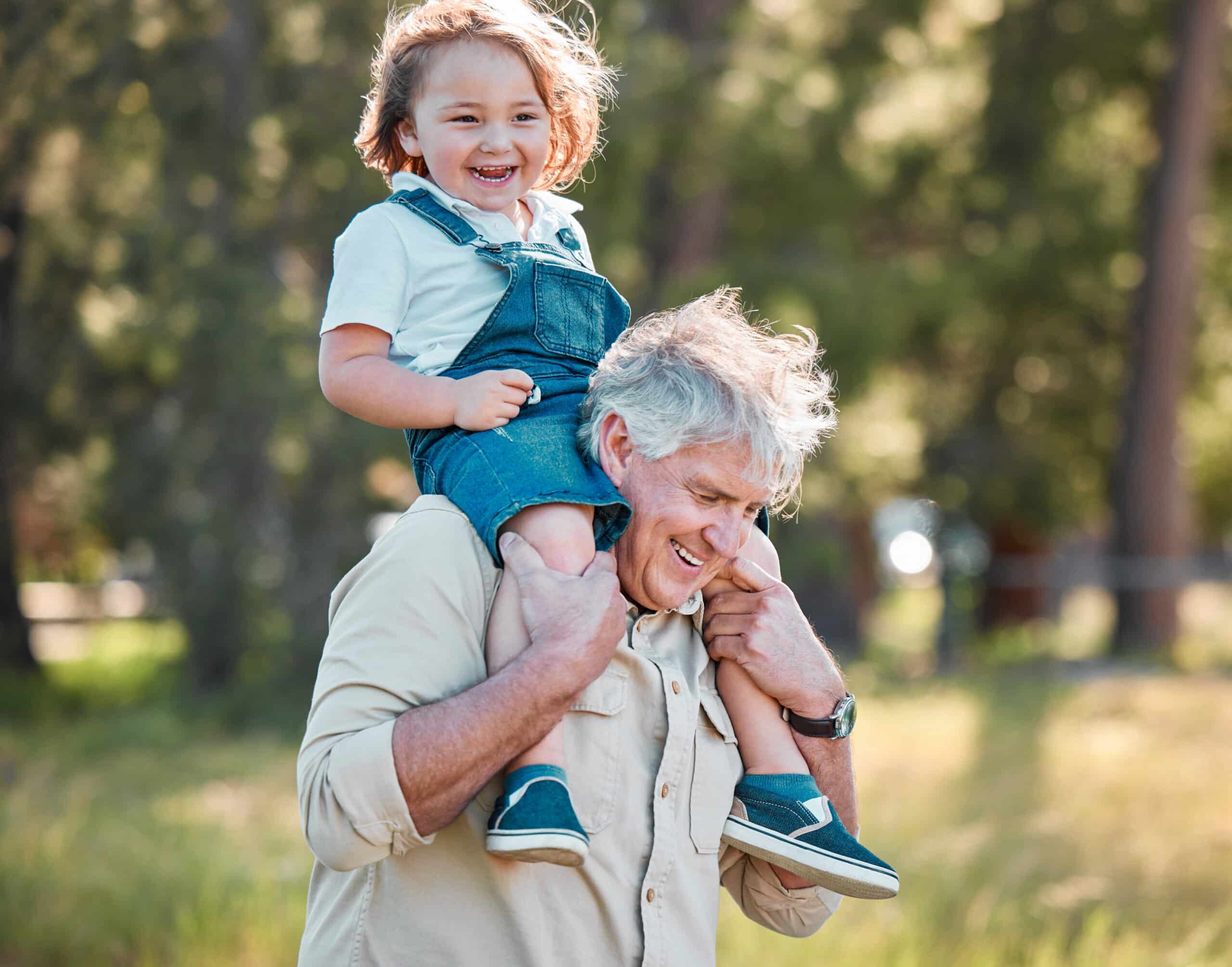 Grandpa has the best stories and the best adventures.