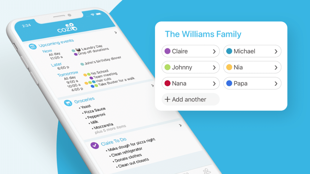 Cozi Family Organizer | Shared Calendar, Lists & More